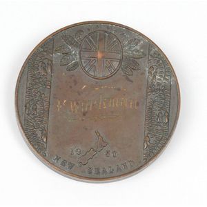 1950 Empire Games Bronze Competitor's Medal by G.W - Sporting ...