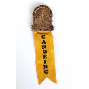 1930 1st British Empire Games in Hamilton, Official's badge…