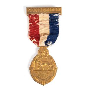 1934 2nd British Empire Games in London, Competitor's badge…