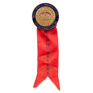 1962 Commonwealth Games in Perth, Official's Badge, enamelled…