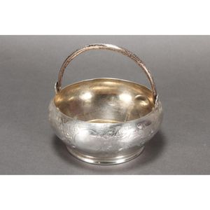 Silver-gilt Armorial Sugar Bowl, 1831 by Paul Storr » Antique Silver Spoons