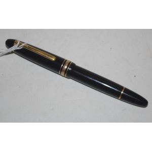 Good Montblanc 146 Meisterstuck fountain pen black with gilt…