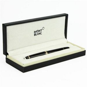 Montblanc Meisterstück black pen the nib marked '4810 14k…