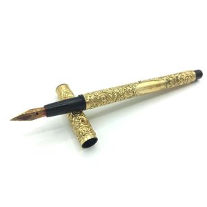 Aitken Lambert eye dropper gold filled overlay pen with scroll…