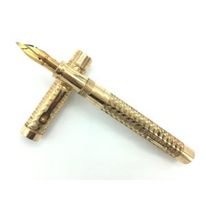 Wahl lever filler pen with gold filled overlay and wave pattern…