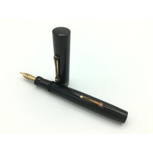 Wahl lever filler black hard rubber pen, nib marked 'Wahl…