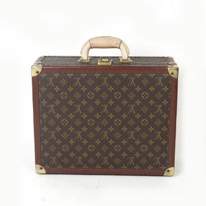 Louis Vuitton Monogram President Classeur Attache Hard Trunk Case