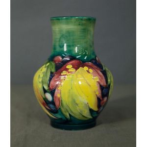 Moorcroft Leaves & Berries Vase - Moorcroft - Ceramics