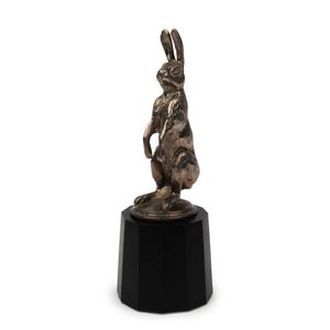 Louis Le Jeune 'Alvis' car mascot, chromed cast metal on later…