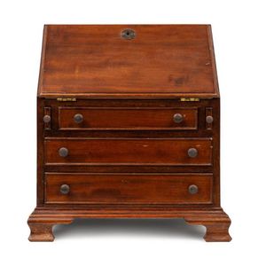 An apprentice bureau, mahogany, cedar, oak and pine, 20th…