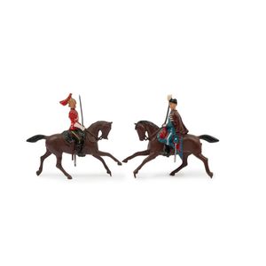 Britains 54 mm hollow cast lead - assorted military figures…