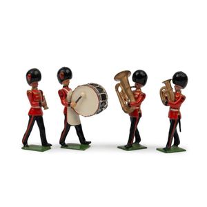 Britains 54 mm hollow cast lead - band of the Coldstream guards…