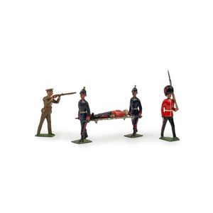 Britains 54 mm hollow cast lead - Diverse selection, in early…