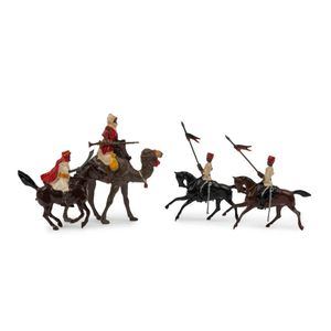 Britains 54 mm hollow cast lead - Indian, Arabian military…