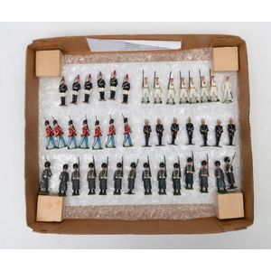 Britains 54 mm hollow cast lead - mostly British selection, c.…
