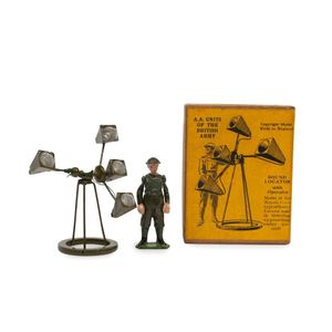 Britains boxed military equipment with sound Locator, model no.…