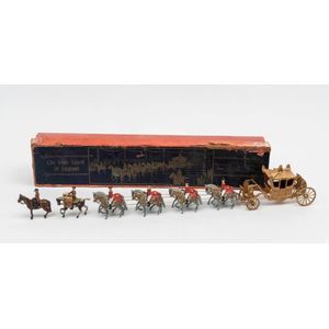 Britains boxed state coach of England eight-horse-drawn…