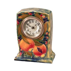 MOORCROFT ウィリアム・ムアクロフト「ザクロ」クロック 時計 Moorcroft Pottery clocks, 20th century - price guide and values