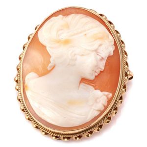 Vintage Tiny Cameo hotsell Pendant Victorian Art Deco Dual Side Bird Jewelry Antique 34