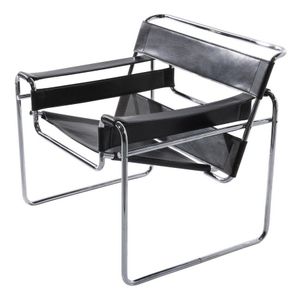 Marcel Breuer 'Wassily' chair for Fasem, chrome steel tubing&hellip;