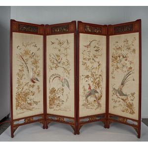 Antique English and Australian folding room screens - price guide and ...