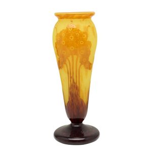 A Le verre Francais 'Primerolles' cameo glass vase, 1920s,&hellip;