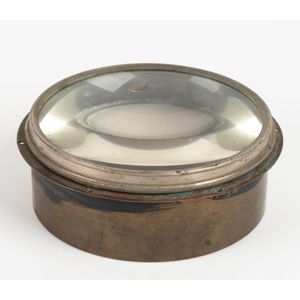 Nautical chart magnifier girt in brass with lens diameter of&hellip;