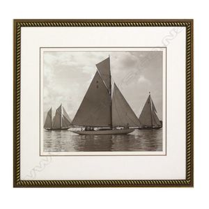 A rare White's (Leo White) vintage yachting photograph, titled…