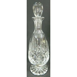 A Waterford Crystal 'Lismore' decanter, with cut crystal…