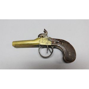 Pennsylvania Brass Barrel Flintlock Pistol