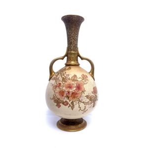 Doulton Burslem Pomegranate Art Nouveau on sale Biscuit Barrel, ca 1891.