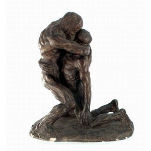 Embracing Nudes - Pillig, Gustav - Ceramics