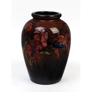 Moorcroft Flambe Orchid Vase, 1930s - Moorcroft - Ceramics