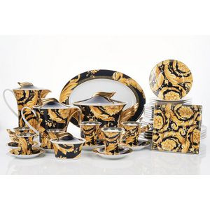 廃盤レア VERSACE ヴェルサーチェ プレート VANITY 33cm 新品 Versace Vanity Dinner Service - Rosenthal - Ceramics