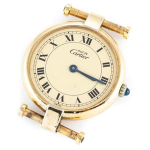 vintage cartier quartz watches