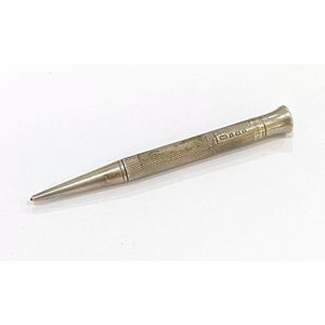 Late 19th and early 20th century sterling silver propelling and