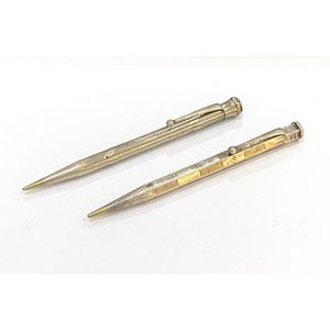 Late 19th and early 20th century sterling silver propelling and