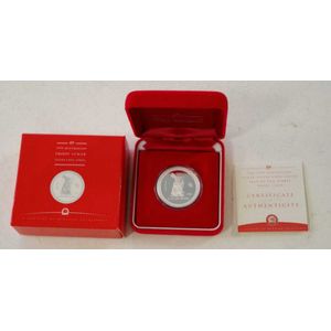 Ram 1999 lunar proof silver coin 'Year of the Rabbit' 1/2 oz,…