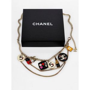 Chanel Gold 'CC' Clover Pin Q6JDRI17DB014