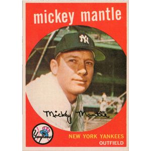 American Sports Cards: Baseball (49) including 1959 Topps…