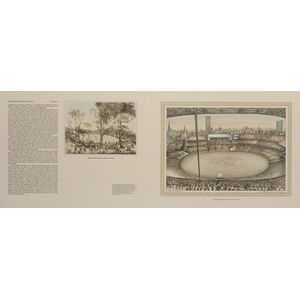 Framed Displays: comprising MCG Centenary; Russel Drysdale…