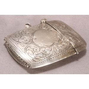 George V sterling silver vesta case, hallmarked Birmingham,… - Smoking ...