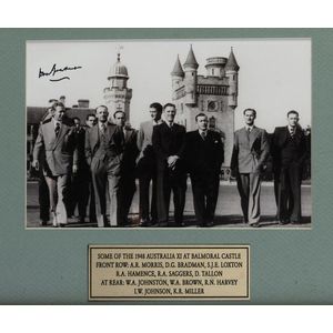 Programme Original Des British Empire Games 1938 Avec Don Bradman - Signatures Et Formulaire Inclus