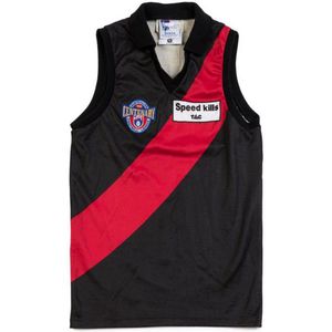 Essendon James Hird's 1996 match-worn jumper with Number '5' on…