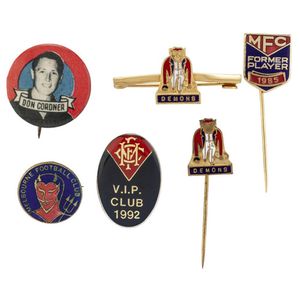 Melbourne Group of Melbourne Football Club Badges/Pins,…