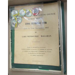 1956 Melbourne Olympics: Group including 'Australian Amateur…