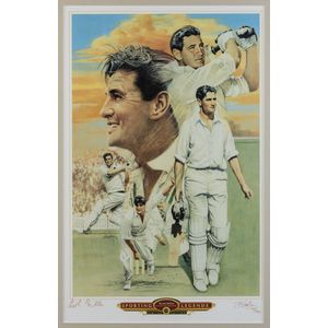 Keith Miller 'Sporting Legends - Keith Miller, Australian…