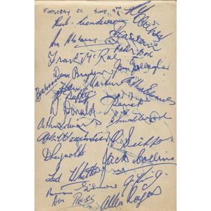 Autograph Books: Four books with c550 signatures, the highlight…