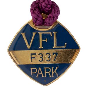 1972-1987 VFL Park badges, extensive collection with some…