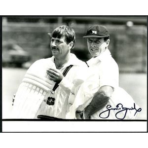 Cricket autographs on a range of photos, pictures & menus with…